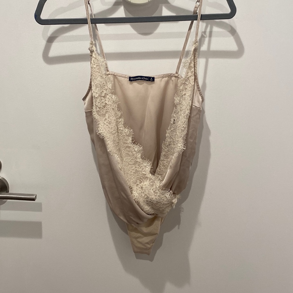 Abercrombie & Fitch Satin Bodysuit